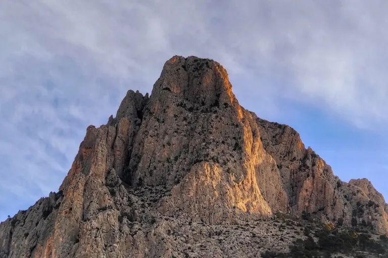 Escalada en el Puig Campana