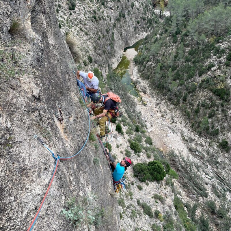 Grupo del curso de tecnificación en escalada — promoción 2025/26