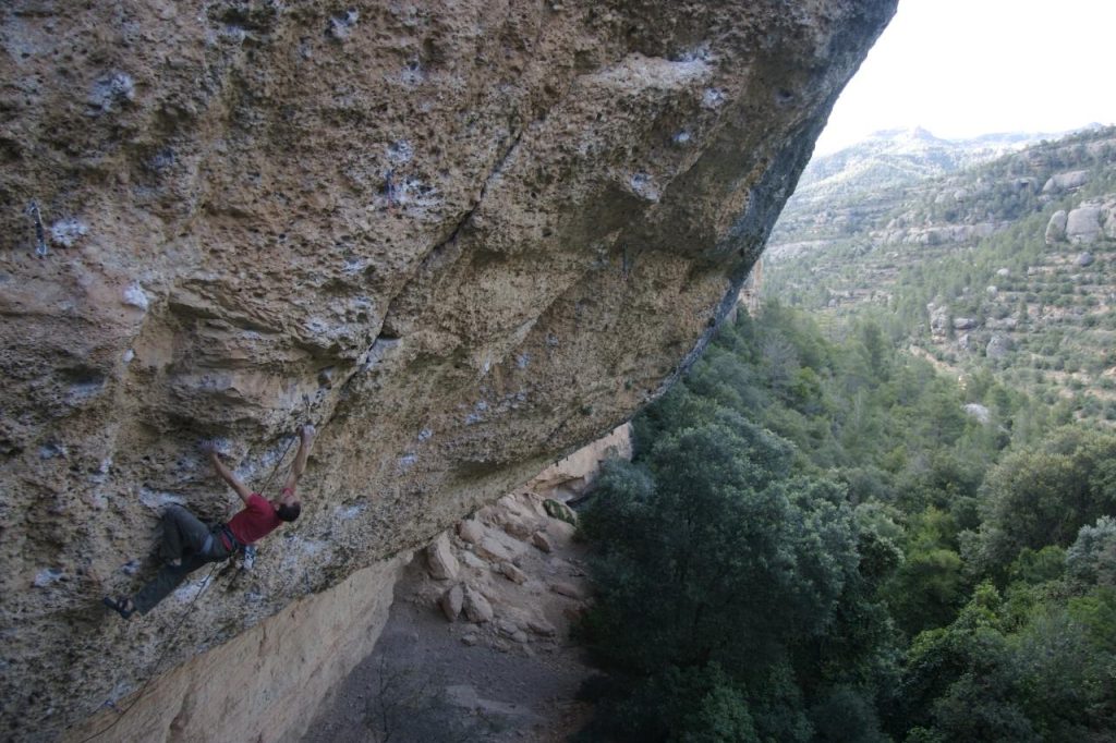Escalada en Margalef - foto Aszx5000