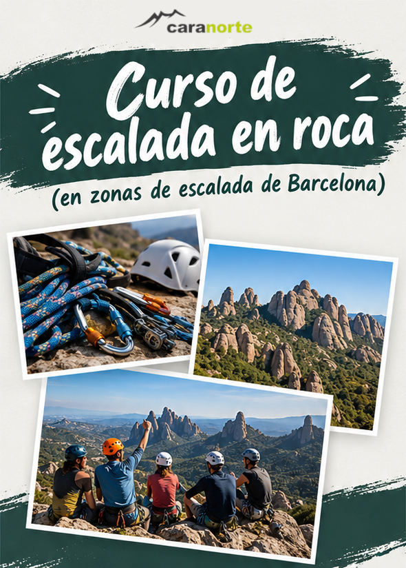 Curso de iniciación a la escalada en roca en Barcelona
